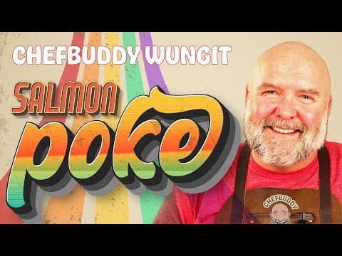 Chefbuddy Wungit - Salmon Poke