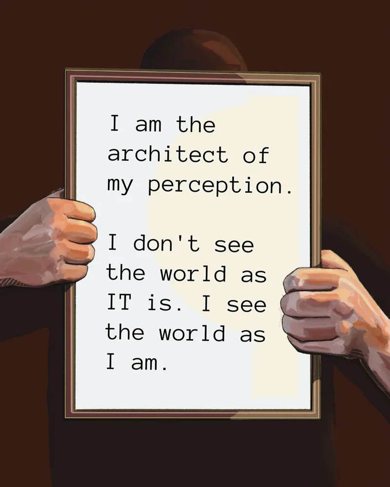 We are the Architect of our Suffering